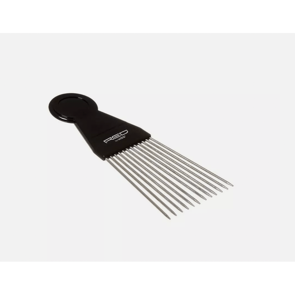 Red by Kiss Fan Pik Comb ā CPK03 | Volumizing Pik for Afro, Coily & Curly Hair | Fluff, Shape & Stretch Without Breakage - Beauty Exchange Beauty Supply