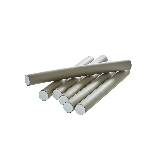 Red by Kiss Flexi Rods – 10" Length, 11/16" Diameter | 6PCS Value Pack for Full, Soft Curls - Beauty Exchange Beauty Supply