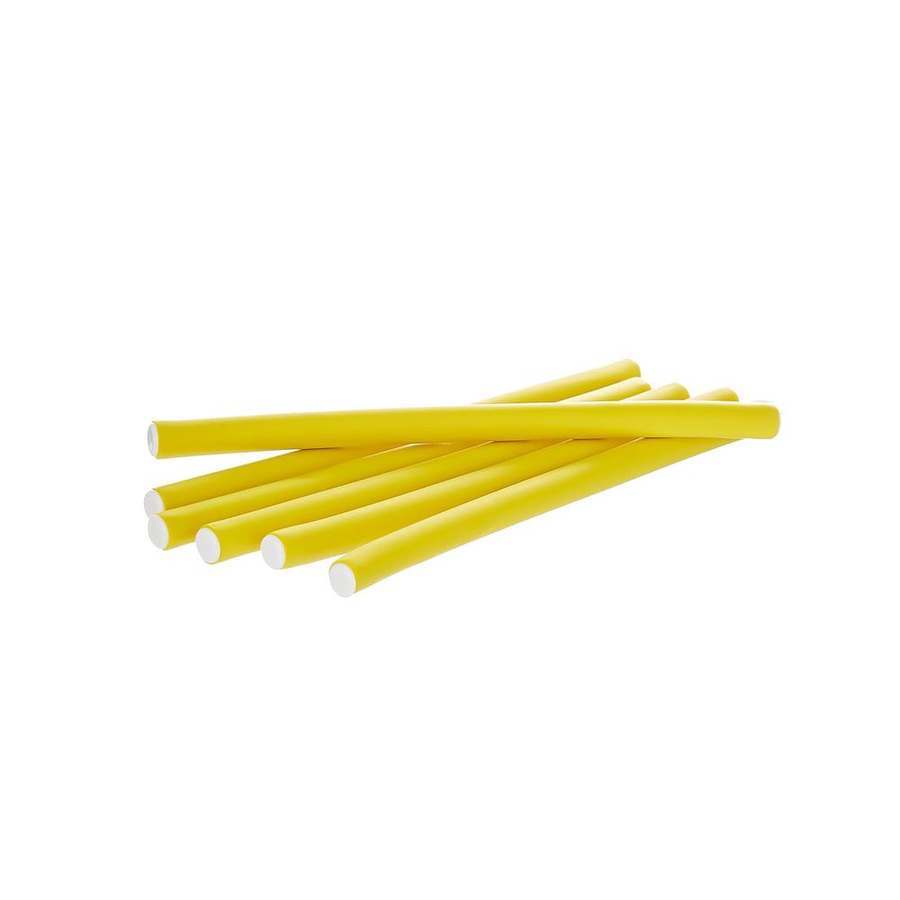 Red by Kiss Flexi Rods – 7" Length, 3/8" Diameter | 12PCS Value Pack for Extra - Tight, Heat - Free Curls - Beauty Exchange Beauty Supply