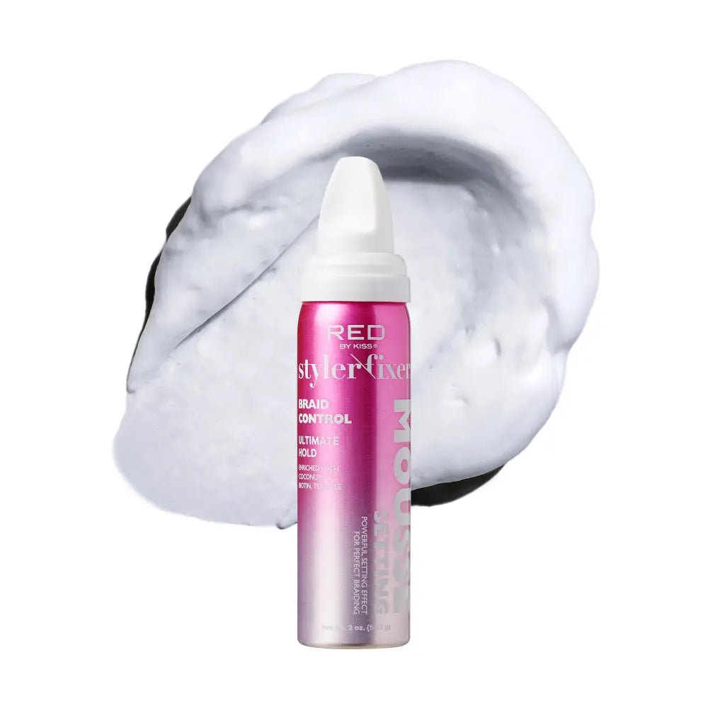 Red by Kiss Frizz Control Setting Mousse - Beauty Exchange Beauty Supply