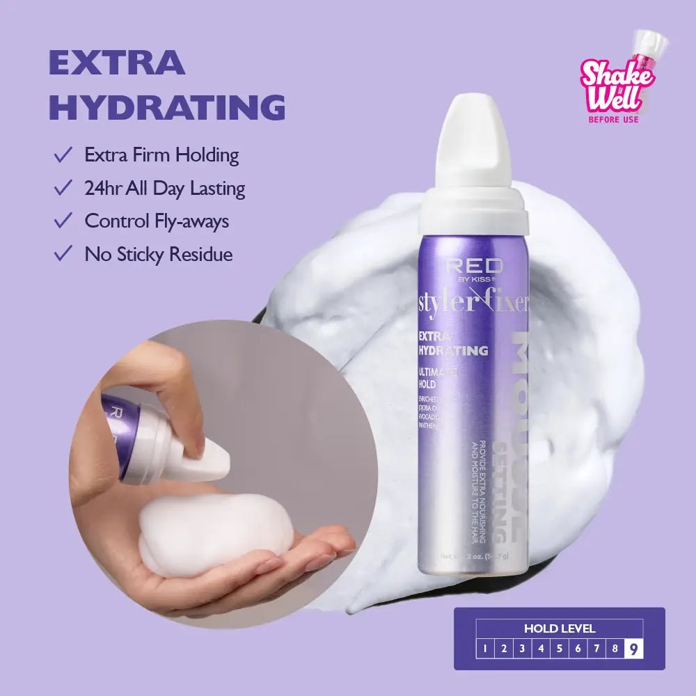 Red by Kiss Frizz Control Setting Mousse - Beauty Exchange Beauty Supply