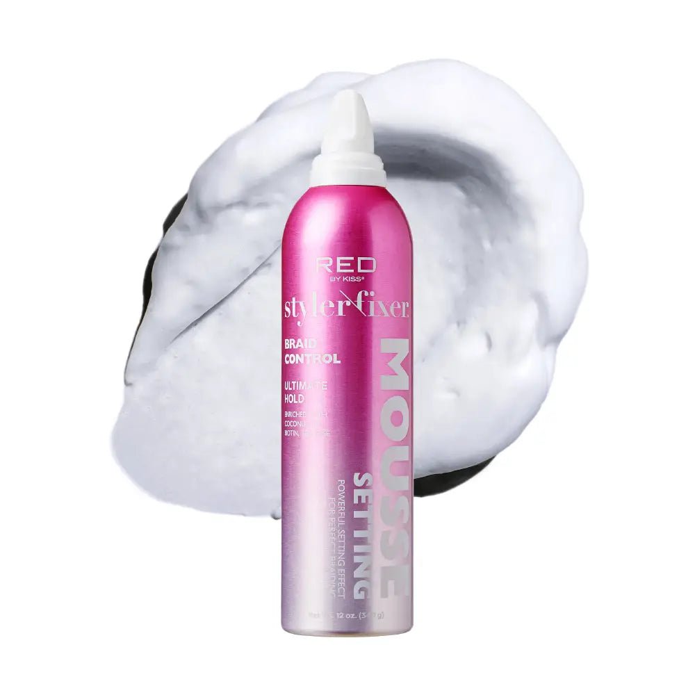Red by Kiss Frizz Control Setting Mousse - Beauty Exchange Beauty Supply