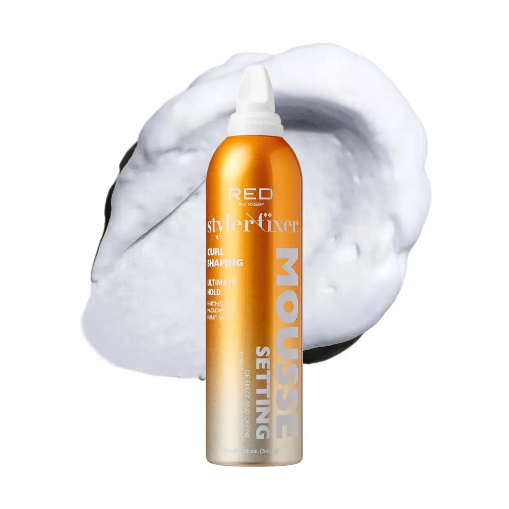 Red by Kiss Frizz Control Setting Mousse - Beauty Exchange Beauty Supply