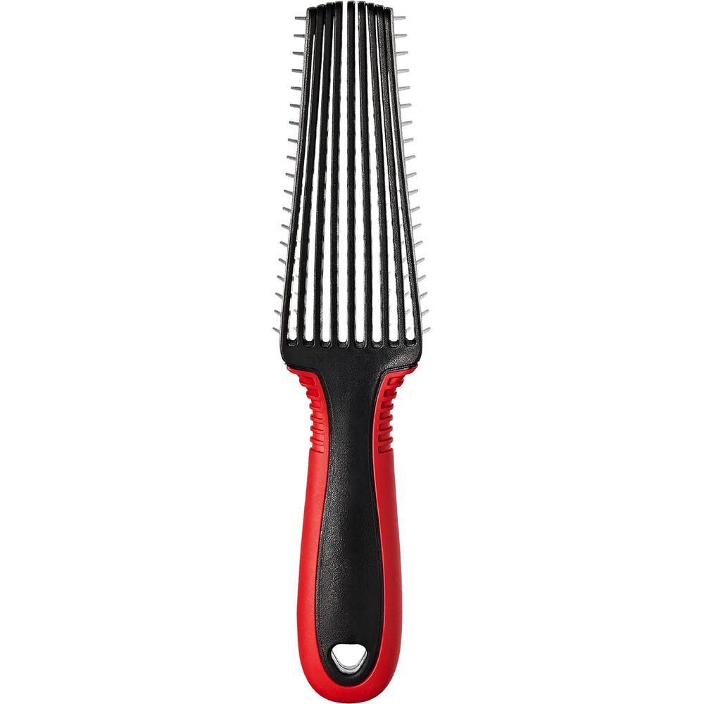 Red by Kiss Glide & Define Brush HH61 – Flexible, Curl - Friendly Detangler | Size: Full - Length Detangling Brush - Beauty Exchange Beauty Supply
