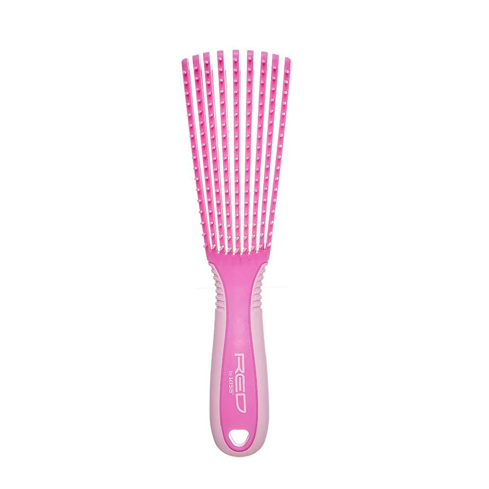Red by Kiss Glide & Define Brush HH64 – Effortless Detangling & Curl Control | Size: Full - Length Detangler - Beauty Exchange Beauty Supply