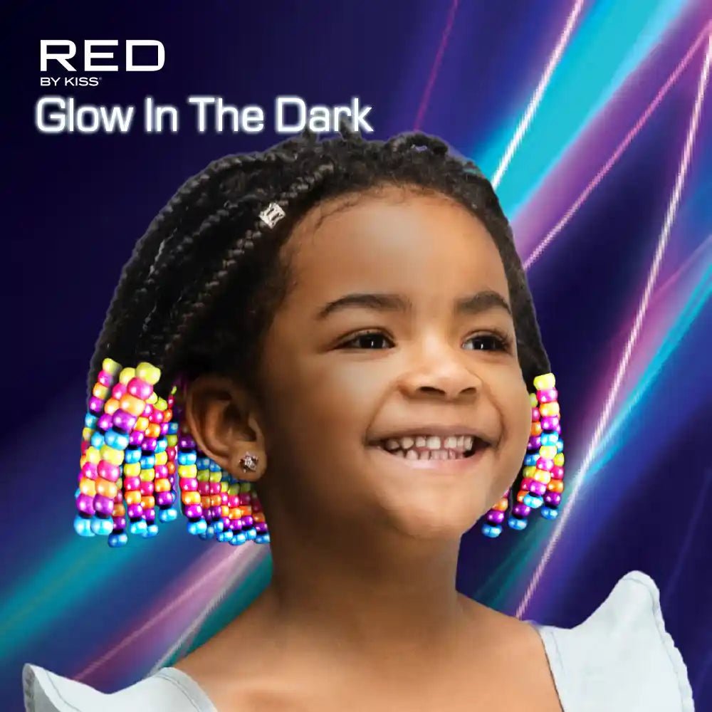 Red by Kiss Glow - in - the - Dark Bonnet โ X - Large | Extra Roomy, Soft & Stylish Night Protection - Beauty Exchange Beauty Supply
