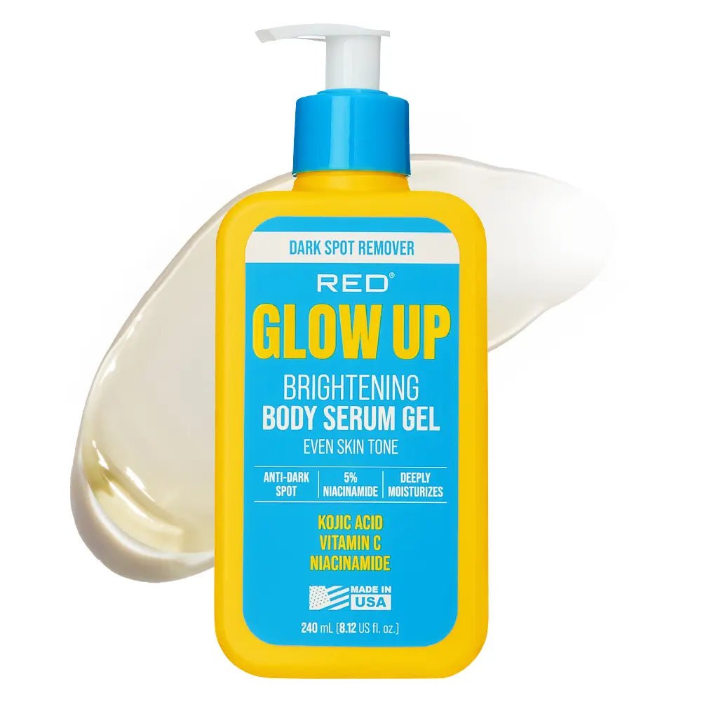 Red By Kiss Glow Up Body Serum Gel Kojic Acid & Vitamin C - 8.12oz - Beauty Exchange Beauty Supply
