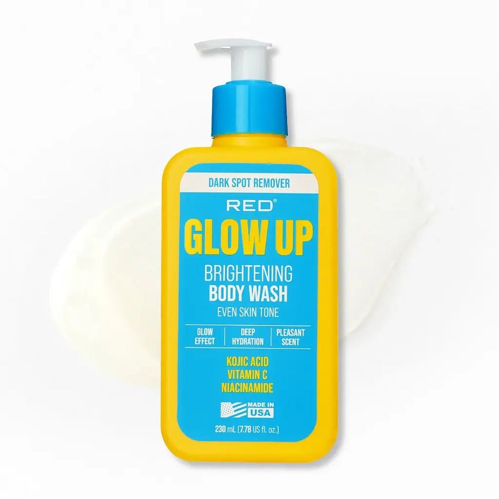 Red By Kiss Glow Up Body Wash Kojic Acid Vitamin C & Niacinamide - Beauty Exchange Beauty Supply