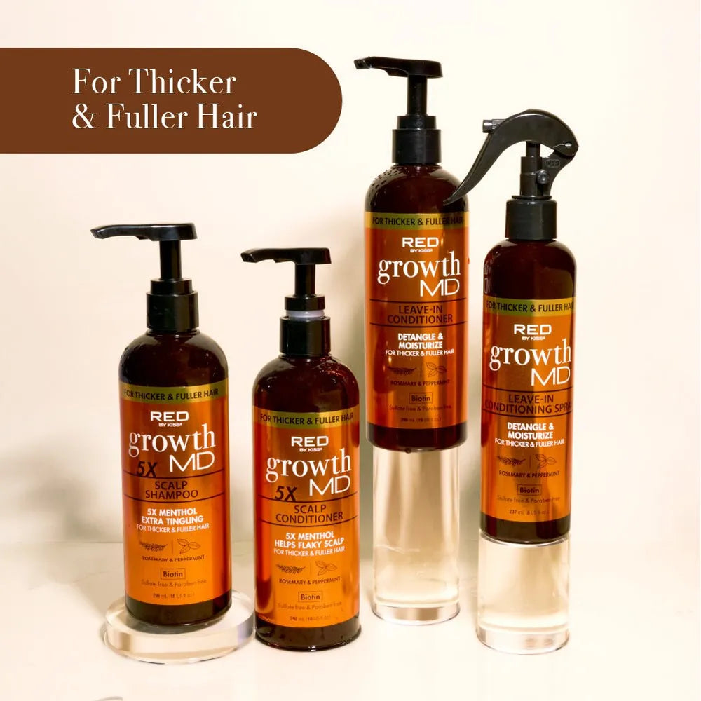 Red by Kiss Growth MD Hair Care Collection - Beauty Exchange Beauty Supply