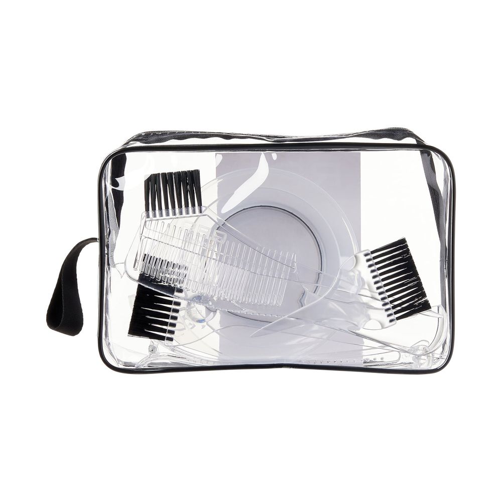 Red by Kiss Hair Coloring Kit with Pouch Bag – 8 Piece Set - Beauty Exchange Beauty Supply