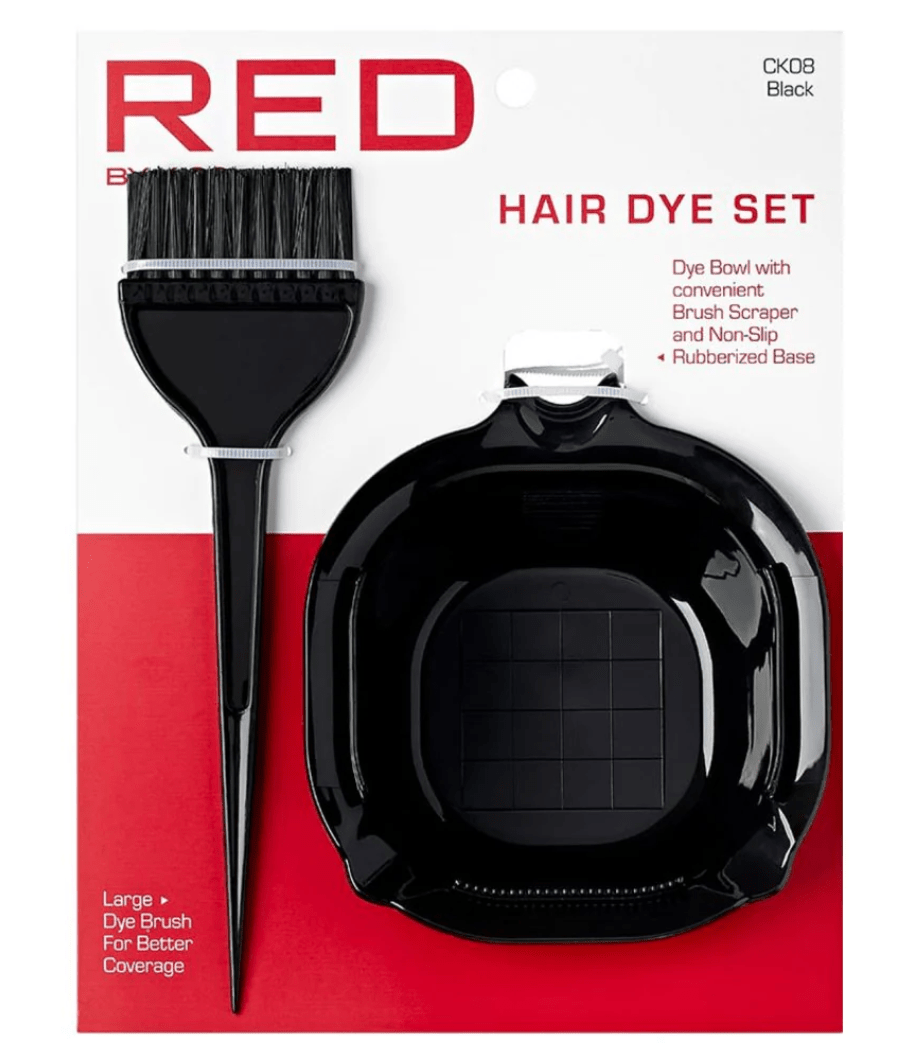 Red by Kiss Hair Dye Set – All - in - One Reusable Coloring Kit - Beauty Exchange Beauty Supply