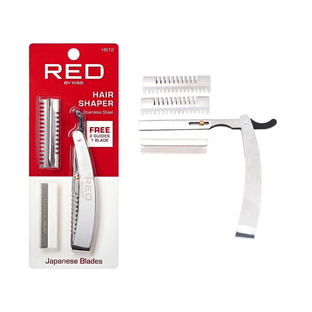 Red by Kiss Hair Shaper – Precision Edge Styling Tool (HS11) - Beauty Exchange Beauty Supply