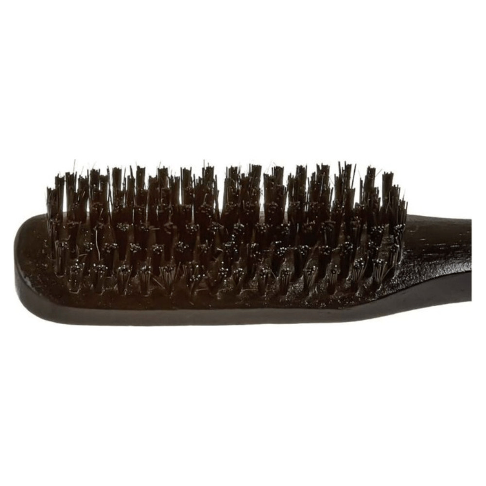 Red by Kiss Hard Styling Boar Brush BOR11 – Firm Bristles for Precision Styling & Wave Control (Hard, Classic Handle) - Beauty Exchange Beauty Supply
