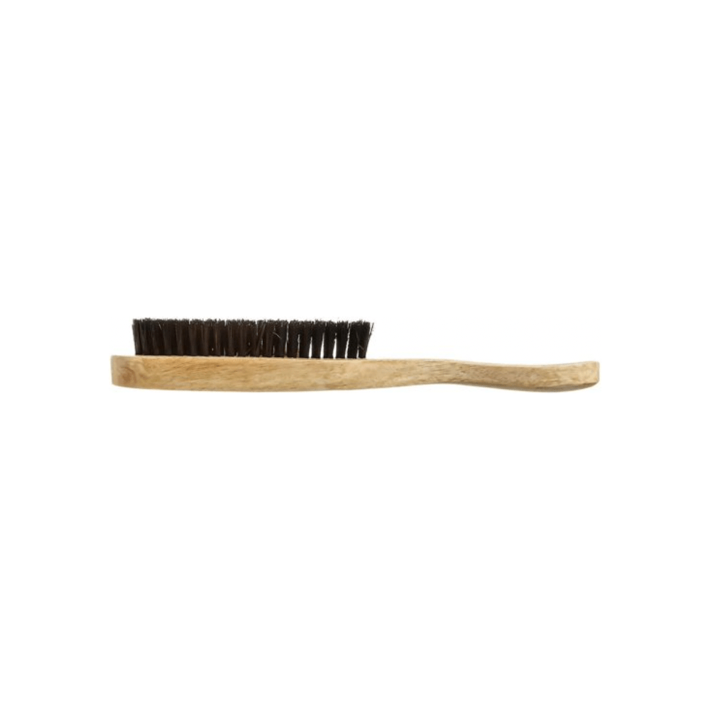 Red by Kiss Hard Wave Boar Brush BOR06 – Deep Bristle Penetration for Coarse Hair & Wolfing Waves (Hard, Classic Handle) - Beauty Exchange Beauty Supply
