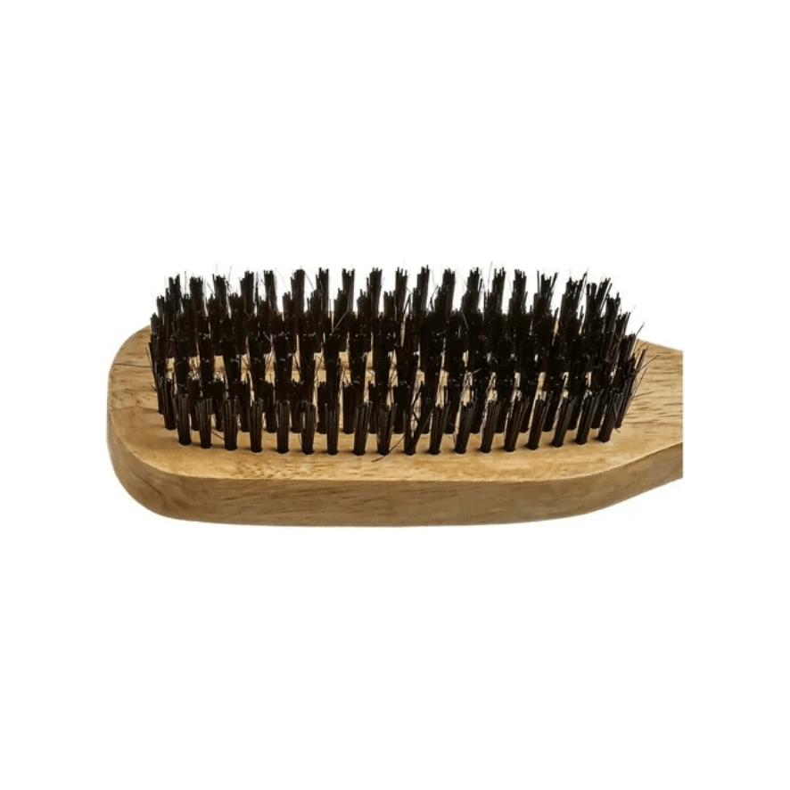 Red by Kiss Hard Wave Boar Brush BOR06 – Deep Bristle Penetration for Coarse Hair & Wolfing Waves (Hard, Classic Handle) - Beauty Exchange Beauty Supply