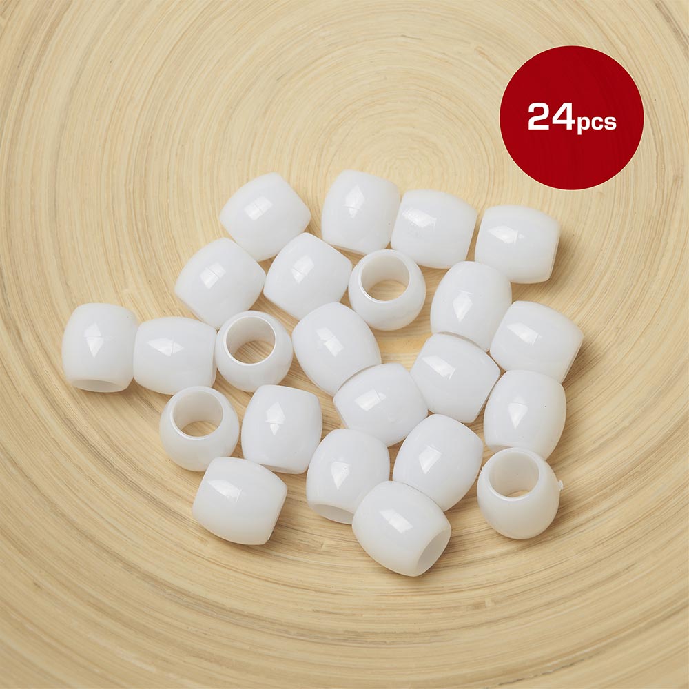 Red by Kiss Jumbo Hair Beads 24pcs - Beauty Exchange Beauty Supply