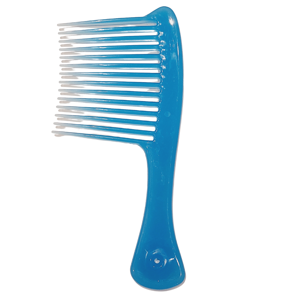 Red by Kiss Jumbo Rake Comb – HM28 | Wide - Tooth Comb for Detangling Thick, Natural, and Curly Hair | Gentle & Durable - Beauty Exchange Beauty Supply