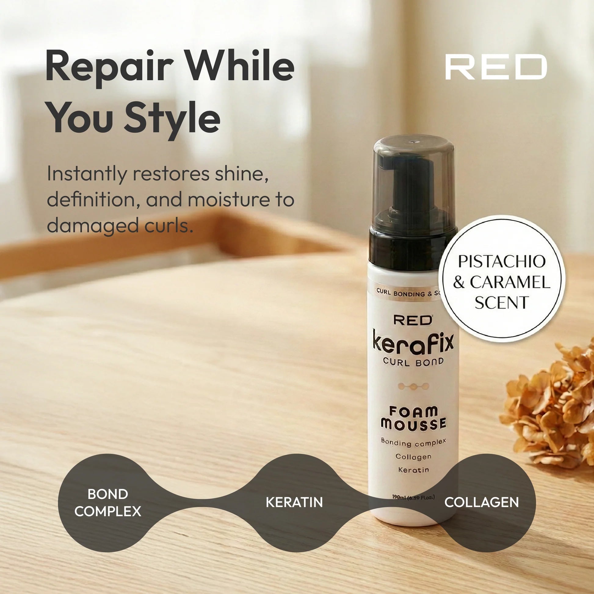 Red By Kiss Kerafix Curl Bond Collection - Beauty Exchange Beauty Supply