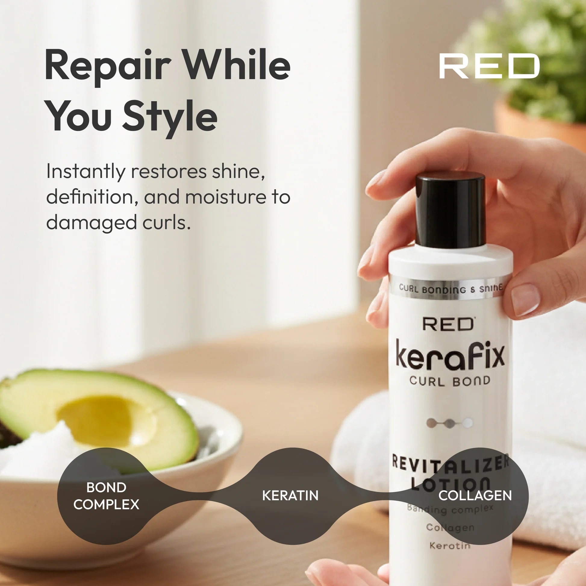 Red By Kiss Kerafix Curl Bond Collection - Beauty Exchange Beauty Supply