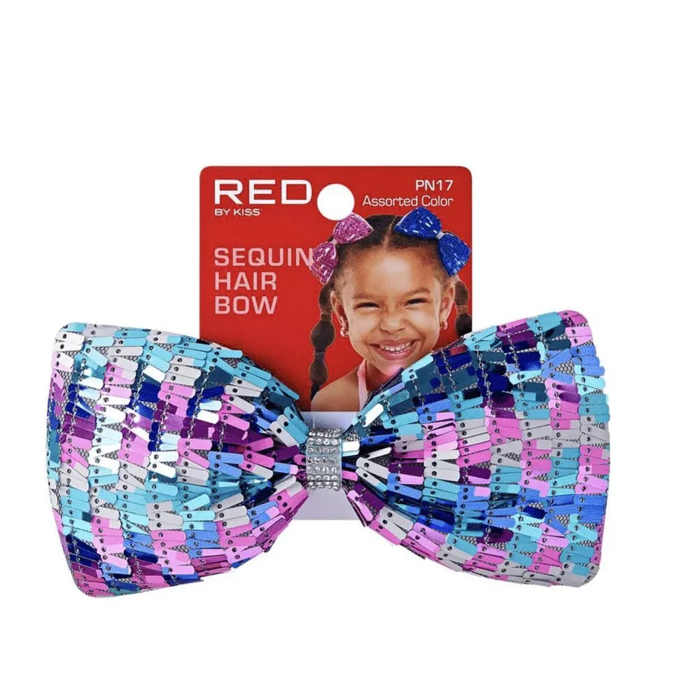 Red by Kiss Kids Ribbon Metal Clip - 1pcs - Beauty Exchange Beauty Supply