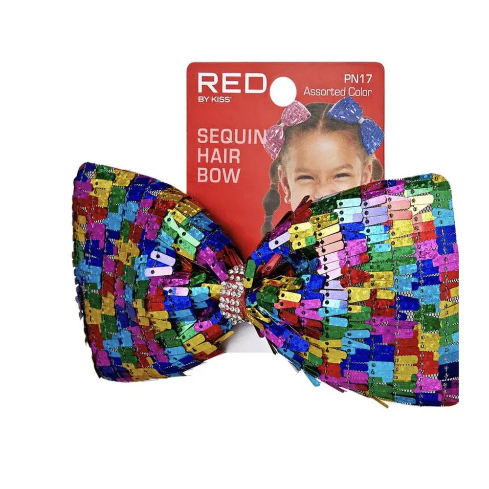 Red by Kiss Kids Ribbon Metal Clip - 1pcs - Beauty Exchange Beauty Supply
