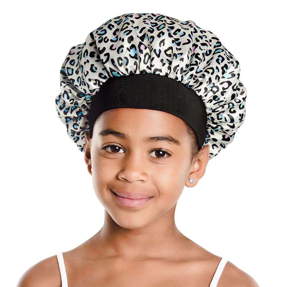 Red by Kiss Kids Satin Bonnet – Frizz - Free Sleep & Cute Prints for Healthy Hair | HJ03–HJ12 - Beauty Exchange Beauty Supply