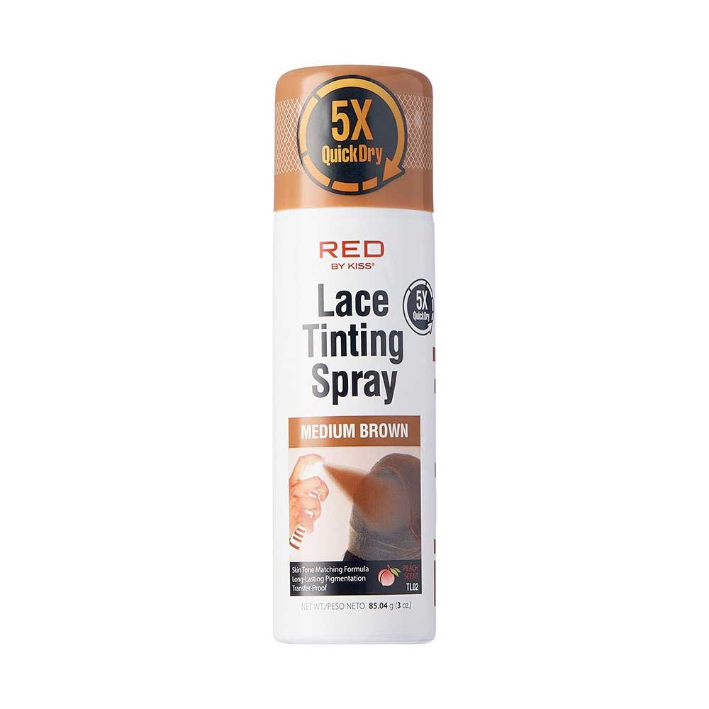 Red by Kiss Lace Tint Spray – 5X Quick Dry - Beauty Exchange Beauty Supply