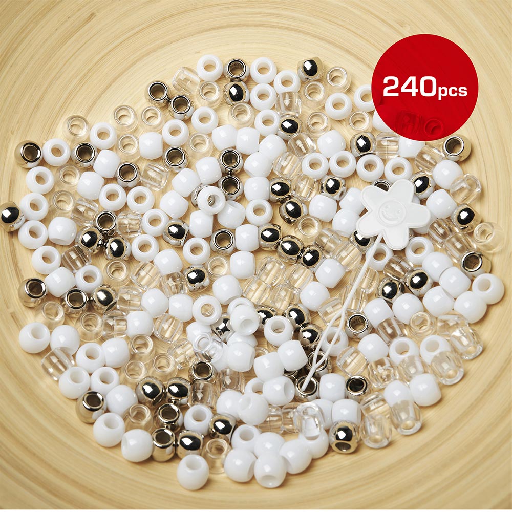 Red by Kiss Large Hair Beads 240pcs - Beauty Exchange Beauty Supply