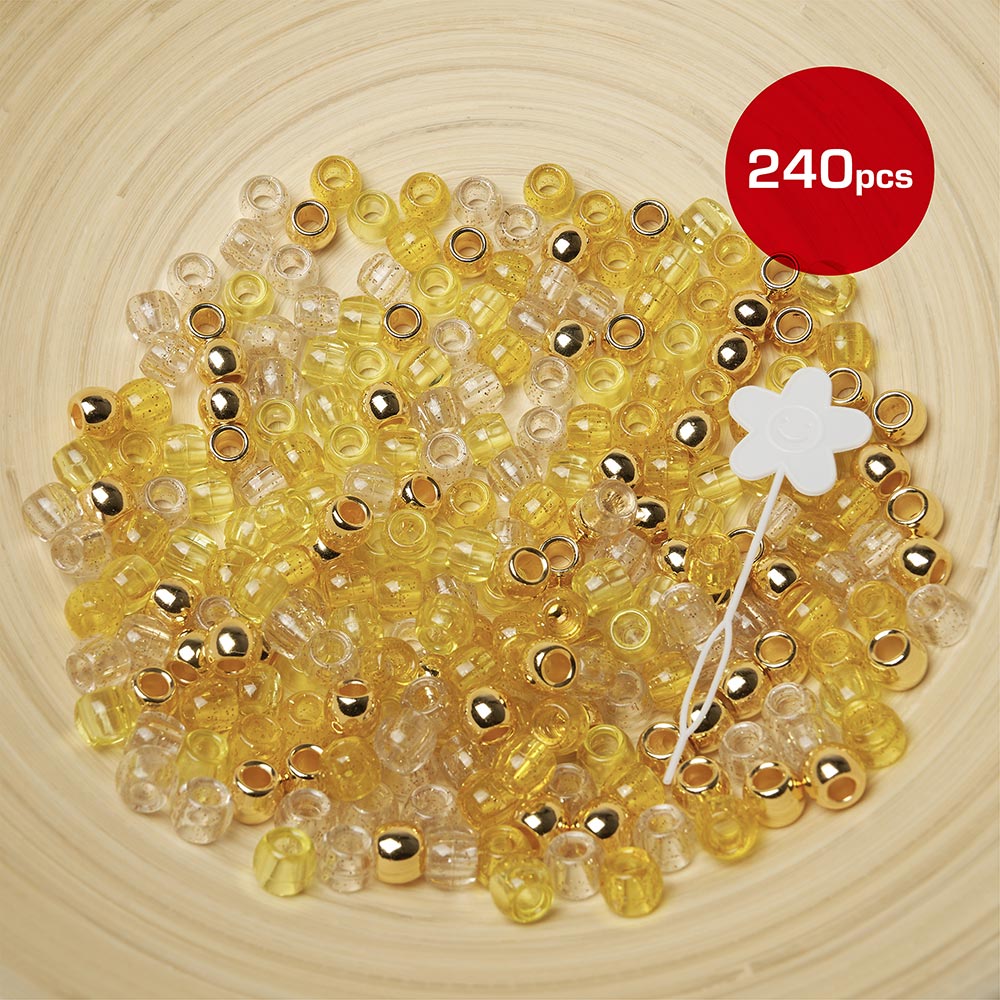 Red by Kiss Large Hair Beads 240pcs - Beauty Exchange Beauty Supply