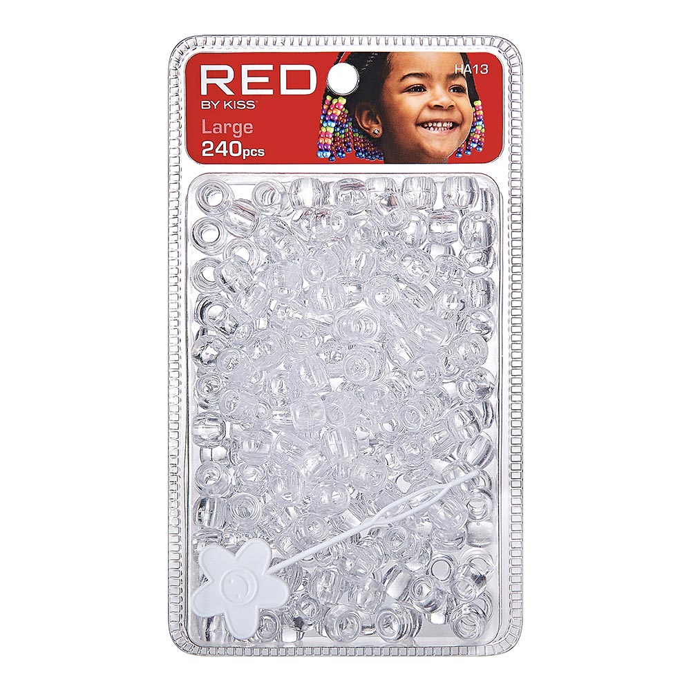 Red by Kiss Large Hair Beads 240pcs - Beauty Exchange Beauty Supply