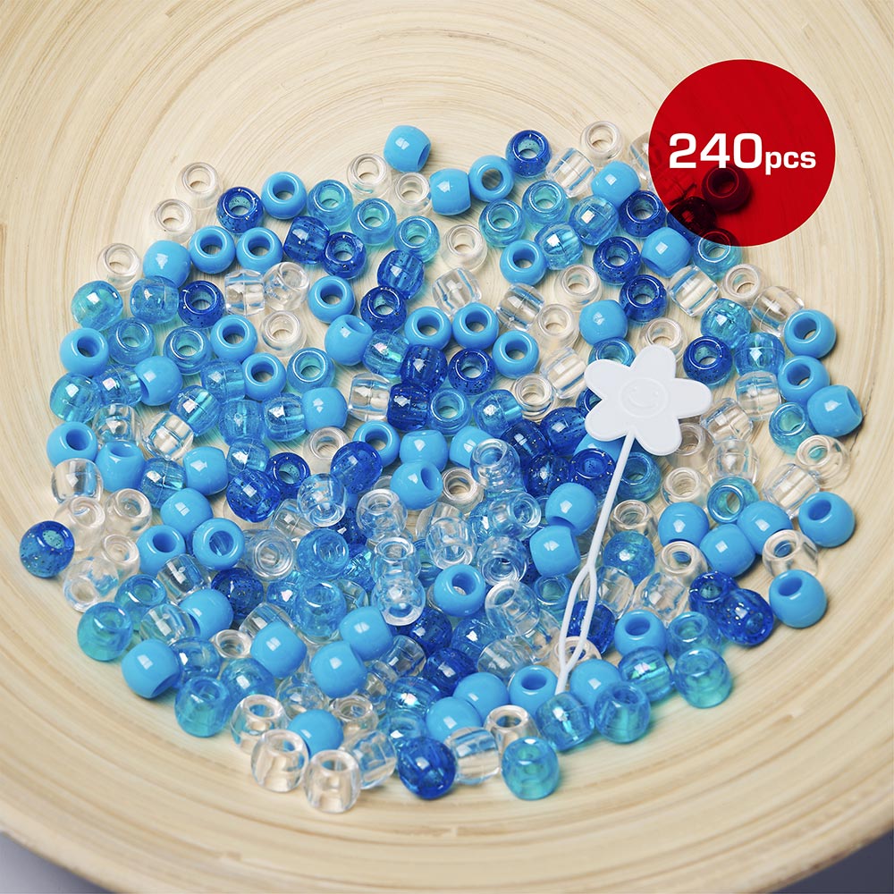 Red by Kiss Large Hair Beads 240pcs - Beauty Exchange Beauty Supply