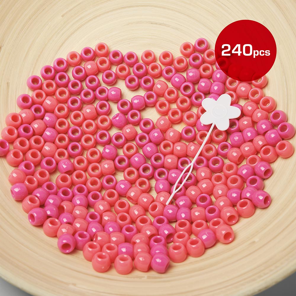 Red by Kiss Large Hair Beads 240pcs - Beauty Exchange Beauty Supply
