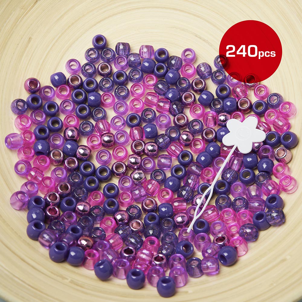 Red by Kiss Large Hair Beads 240pcs - Beauty Exchange Beauty Supply