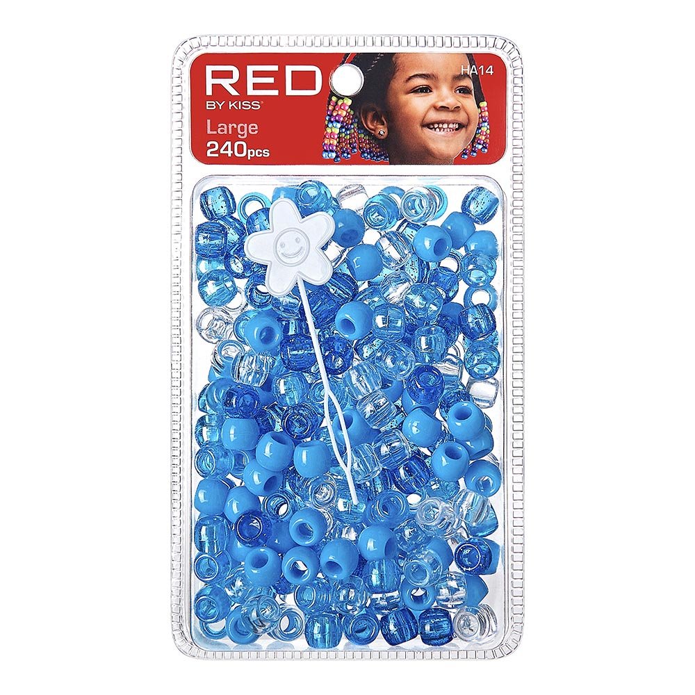 Red by Kiss Large Hair Beads 240pcs - Beauty Exchange Beauty Supply
