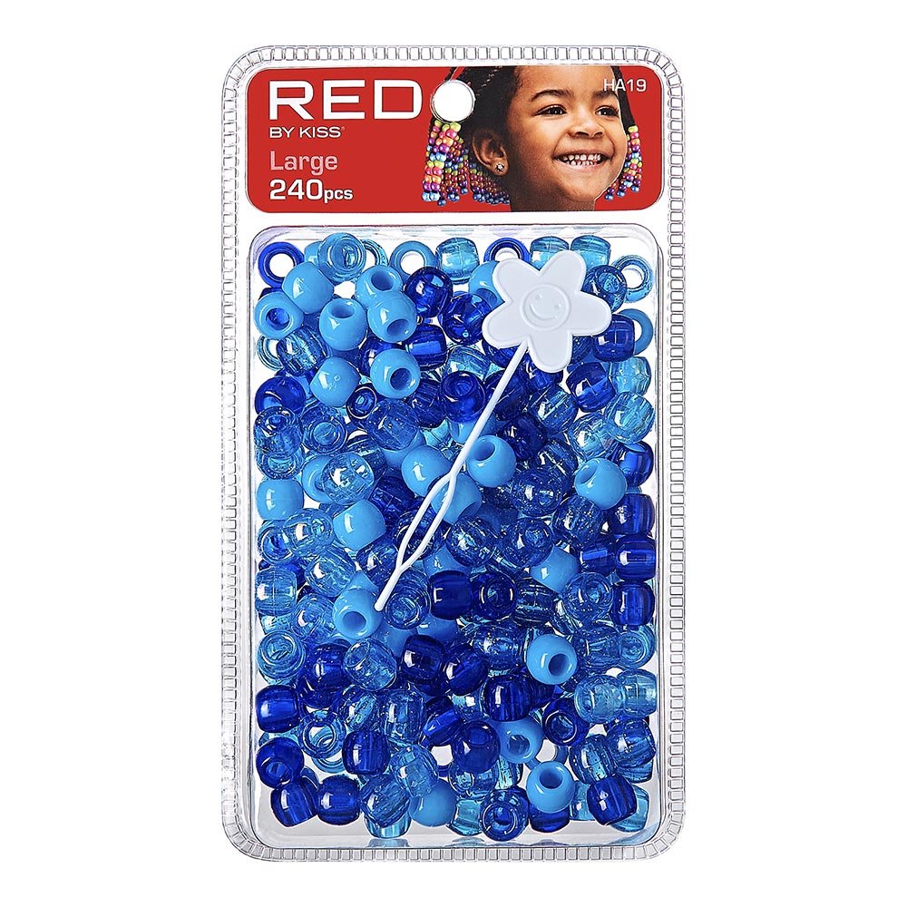 Red by Kiss Large Hair Beads 240pcs - Beauty Exchange Beauty Supply