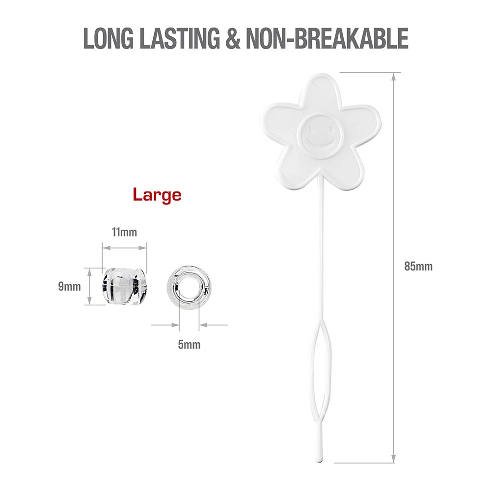 Red by Kiss Large Hair Beads 60pcs - Beauty Exchange Beauty Supply