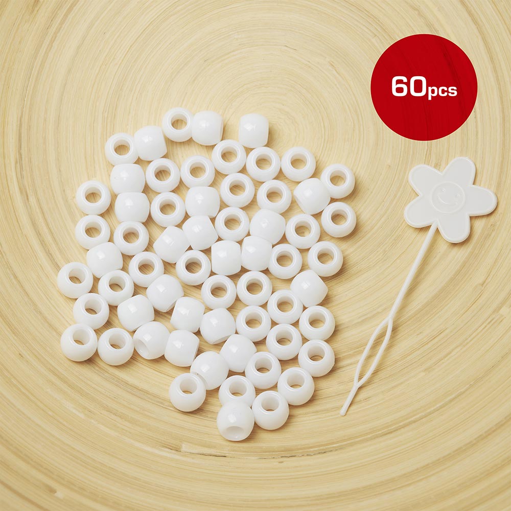 Red by Kiss Large Hair Beads 60pcs - Beauty Exchange Beauty Supply