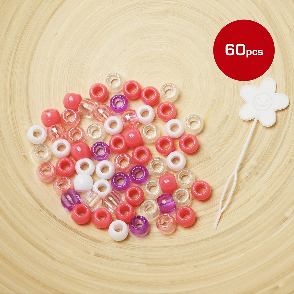 Red by Kiss Large Hair Beads 60pcs - Beauty Exchange Beauty Supply