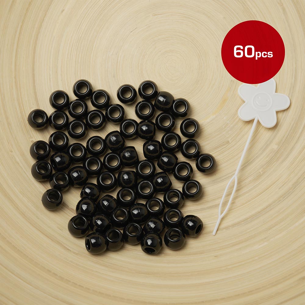 Red by Kiss Large Hair Beads 60pcs - Beauty Exchange Beauty Supply