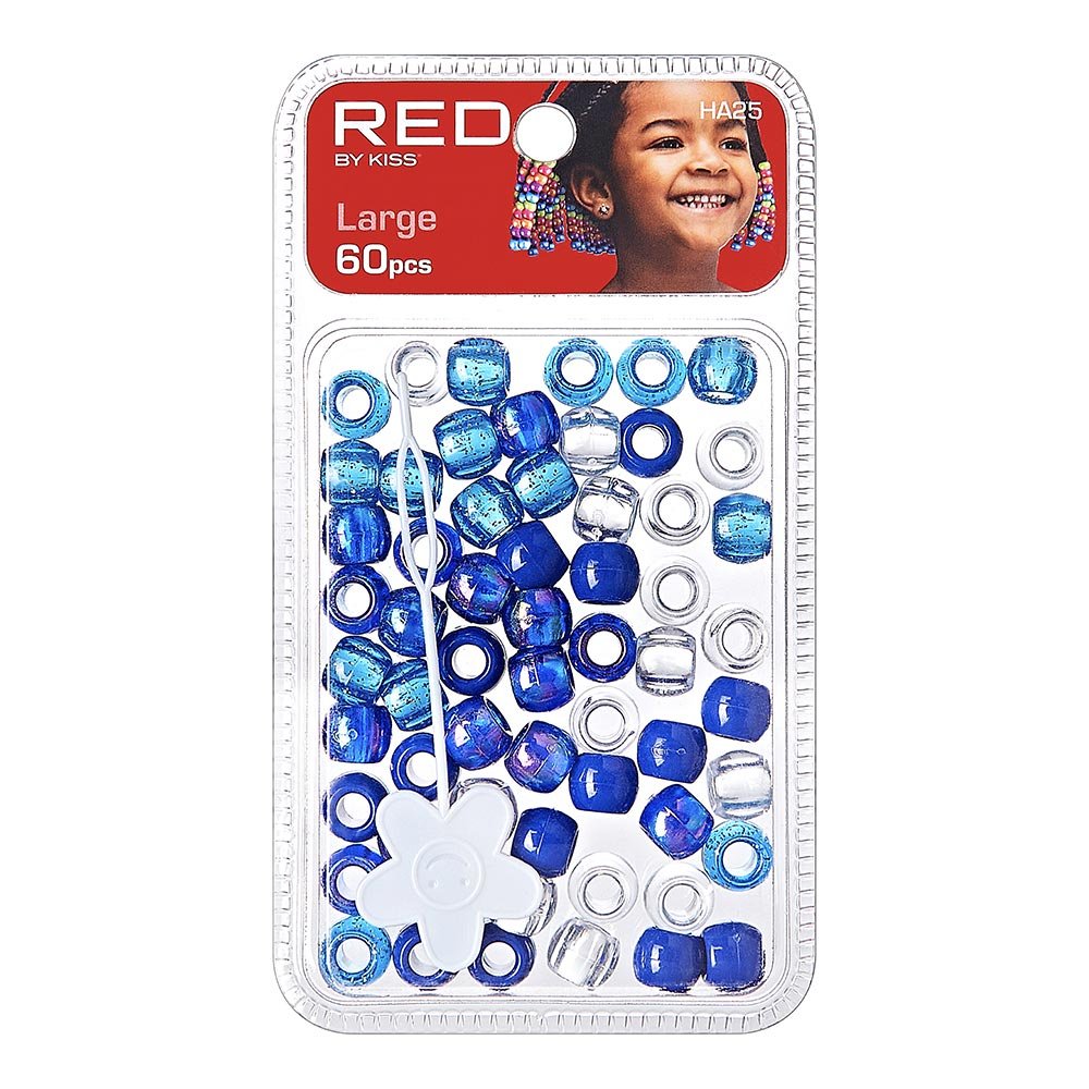 Red by Kiss Large Hair Beads 60pcs - Beauty Exchange Beauty Supply