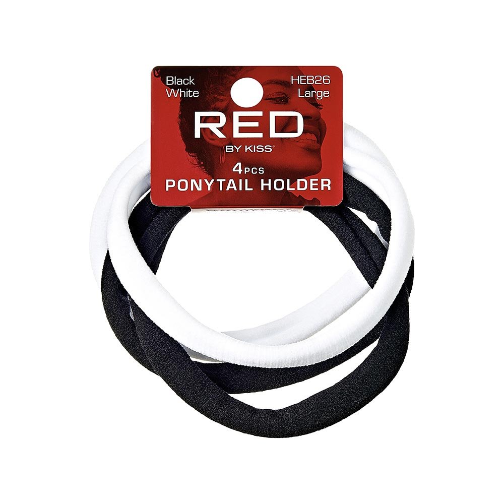 Red by Kiss Large Ponytail Holders - Beauty Exchange Beauty Supply