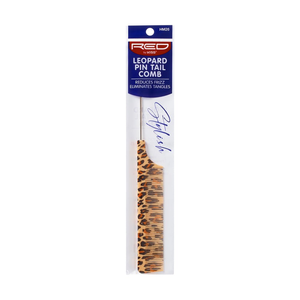Red by Kiss Leopard Pintail Comb - Beauty Exchange Beauty Supply