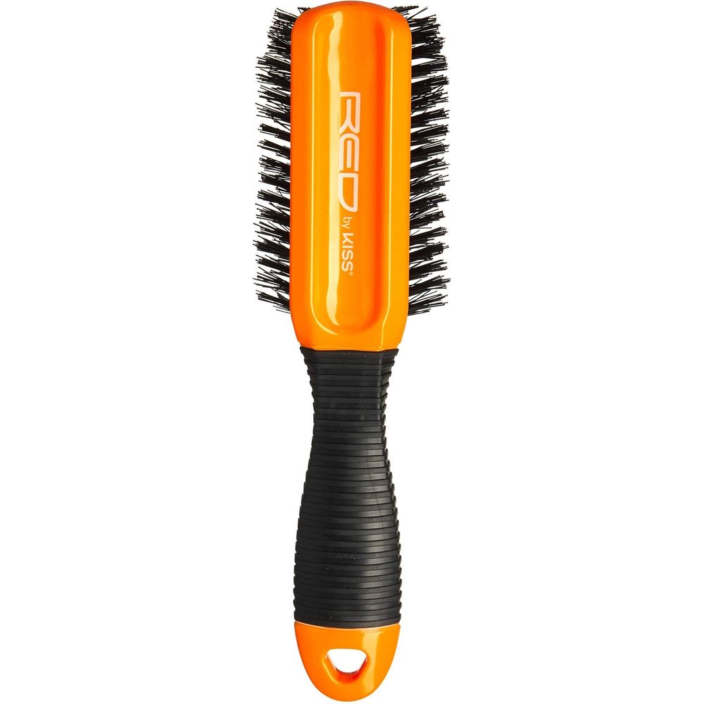 Red by Kiss Luxe Soft Grip Non - Slip Brush 10 Rows HH56 – Frizz - Free Detangling & Secure Styling | Size: 10 - Row Paddle - Beauty Exchange Beauty Supply