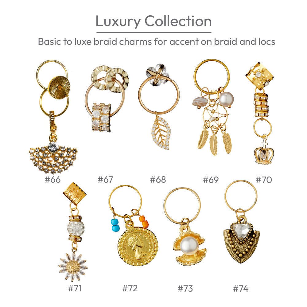 Red by Kiss Luxury Style Braid Charms - Assorted Styles - Beauty Exchange Beauty Supply