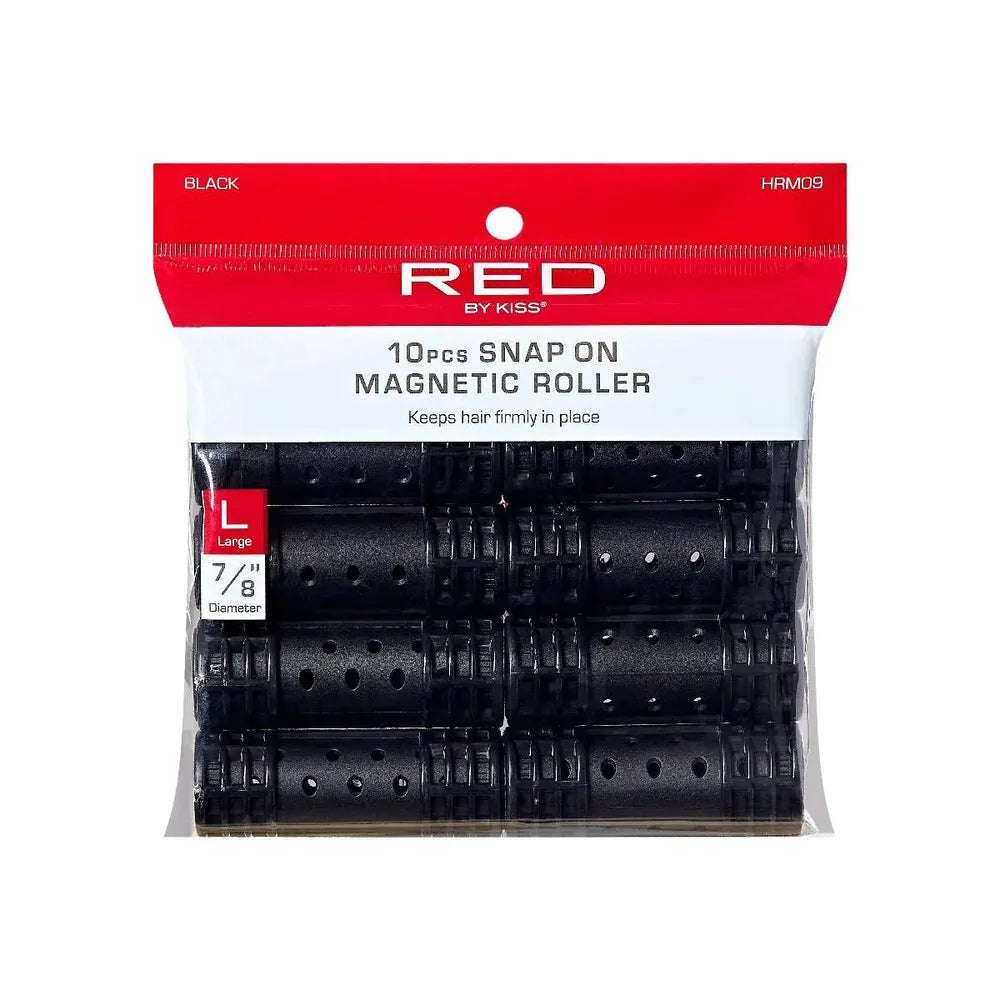 Red by Kiss Magnetic Rollers | HRM07–HRM12 | Smooth, Defined Curls Without Heat - Beauty Exchange Beauty Supply