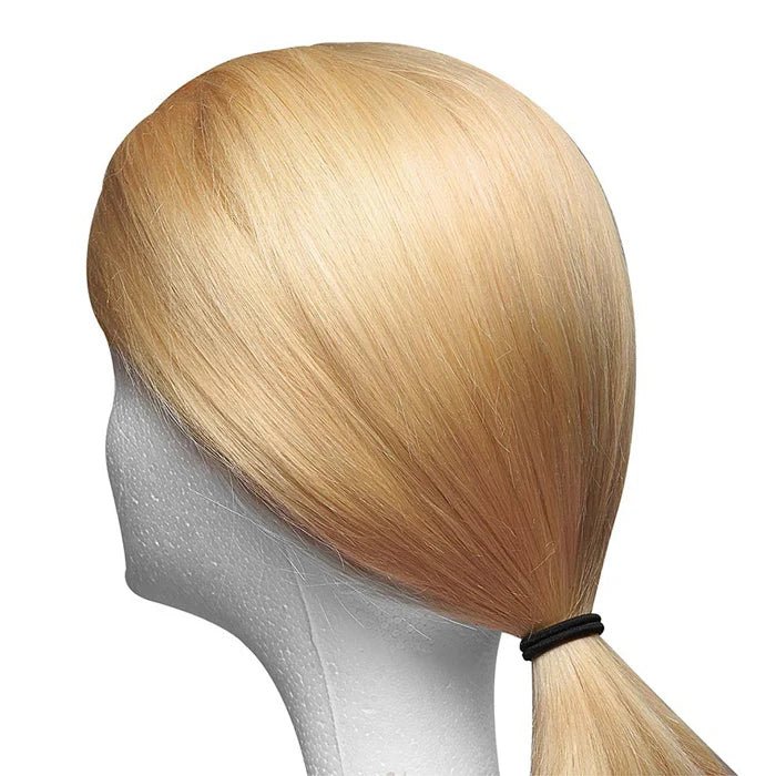 Red by Kiss Maximum Hold Elastic Hair Bands – 3mm Strong Hold, 20 Count (Black / Black & White) - Beauty Exchange Beauty Supply