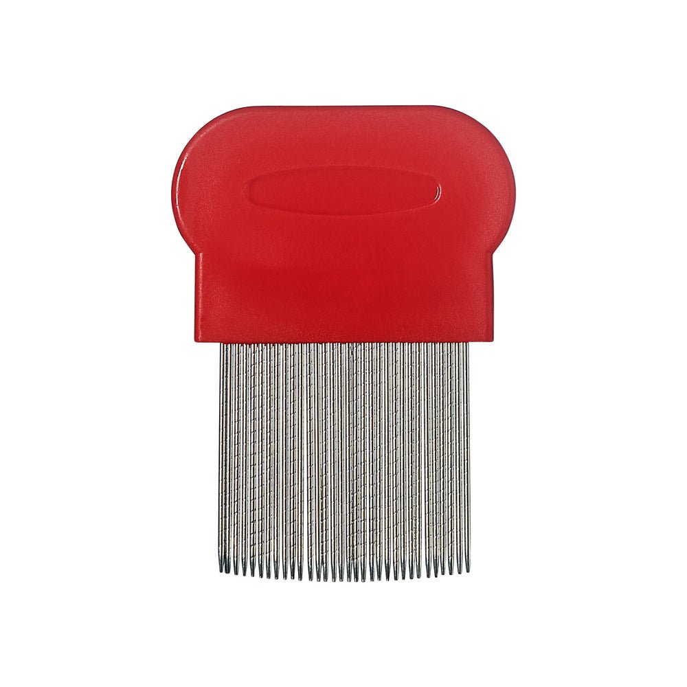 Red by Kiss Metal Lice Comb | HM66 – Precision Lice Removal for Healthy Hair - Beauty Exchange Beauty Supply
