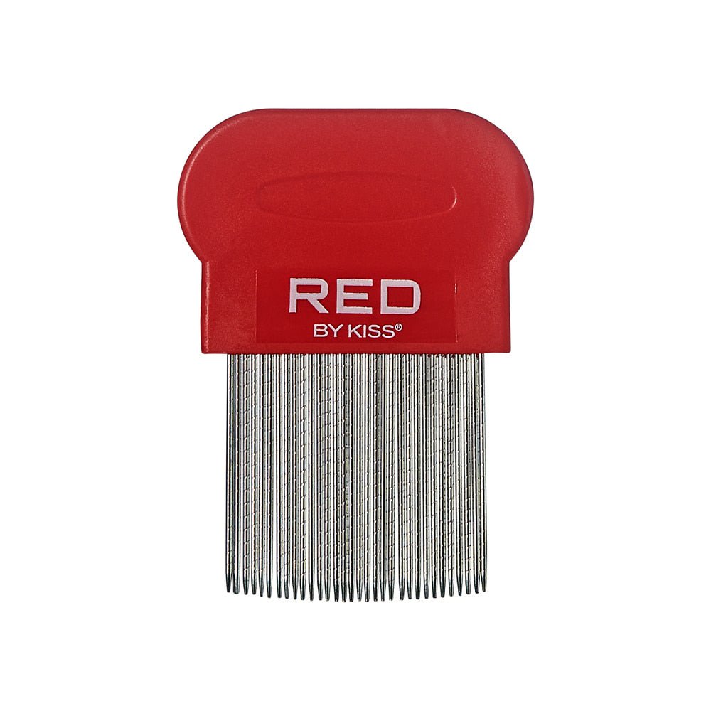 Red by Kiss Metal Lice Comb | HM66 – Precision Lice Removal for Healthy Hair - Beauty Exchange Beauty Supply