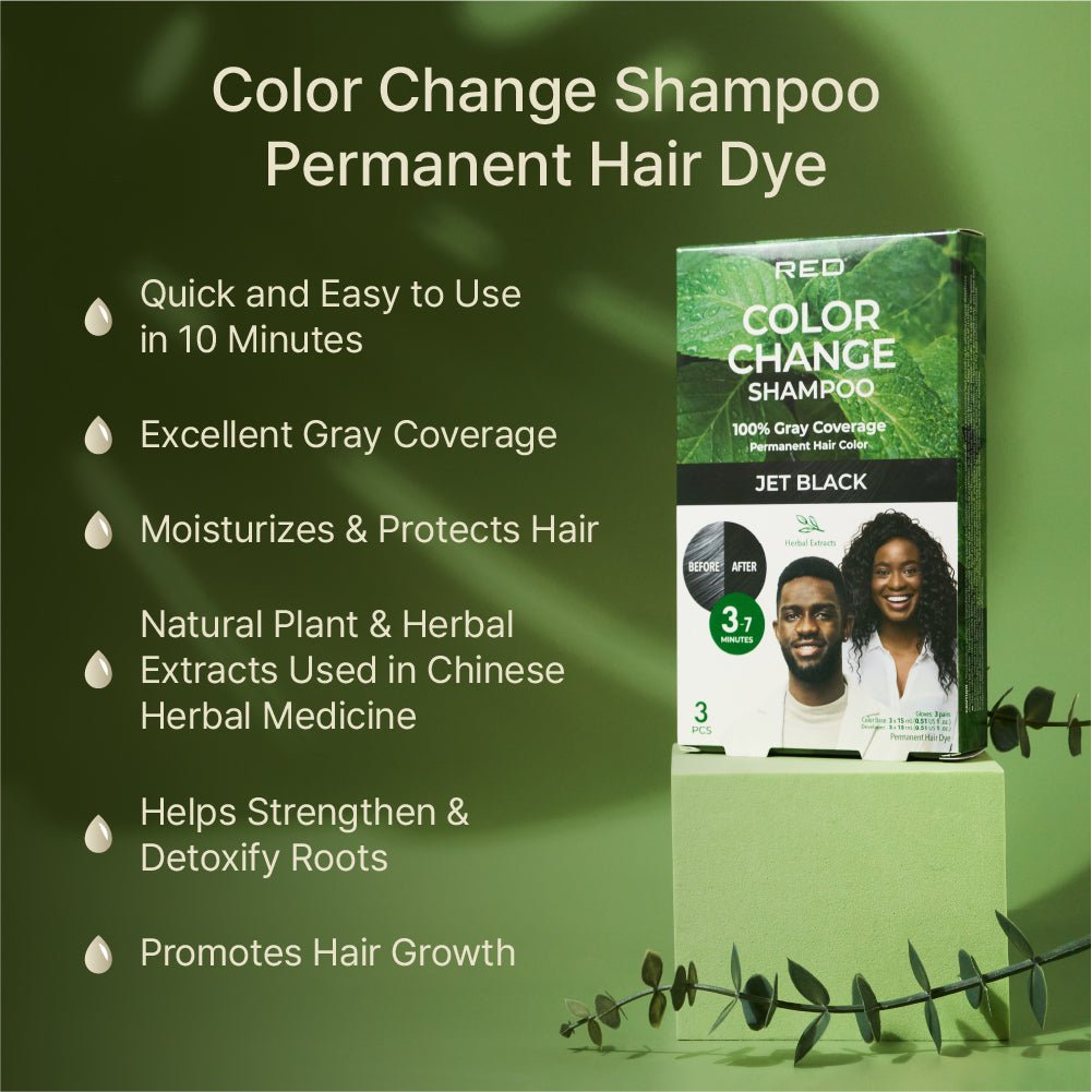 Red by Kiss Natural Herbal Color Change Shampoo - Beauty Exchange Beauty Supply