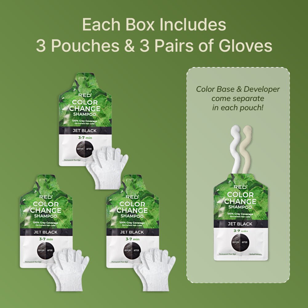 Red by Kiss Natural Herbal Color Change Shampoo - Beauty Exchange Beauty Supply